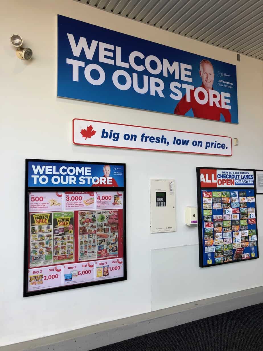 Superstore Flyers Posted in Lobby