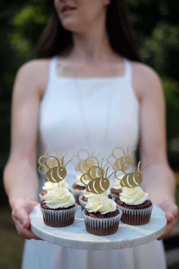 Bee Cupcakes for a Bee Themed Party