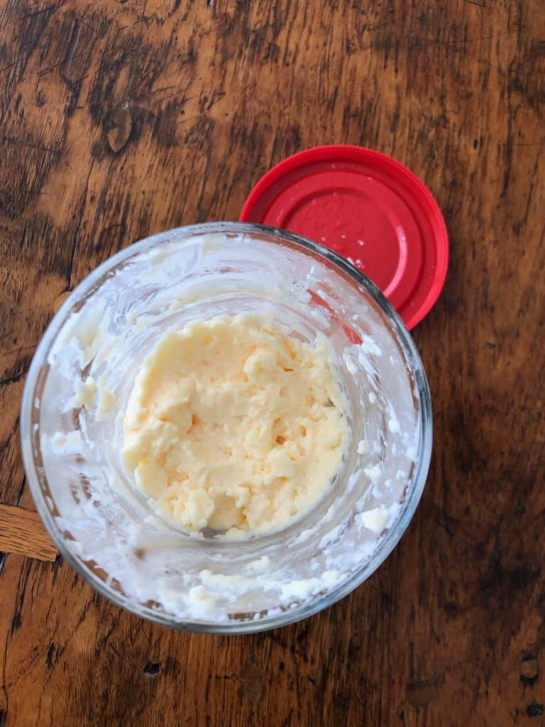 Homemade mayo made with canola oil and free-run egg