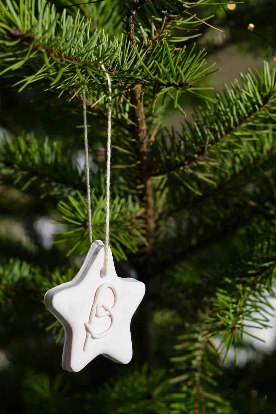 Kids Polymer Clay Ornament - Christmas Craft - SCANDI