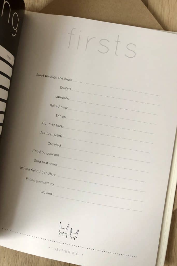 What to write in your babys baby book - firsts and other memorable moments