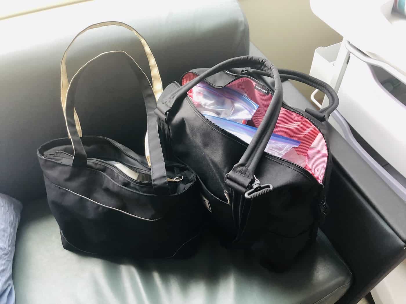 Packing a hospital bag