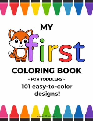 My First Coloring Book - Cover - Front page