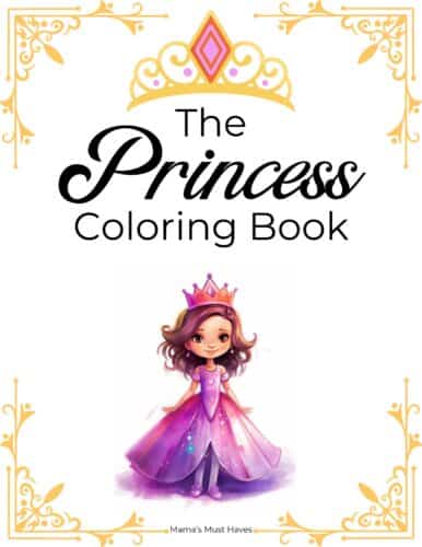 Princess Coloring Book - MamasMustHaves