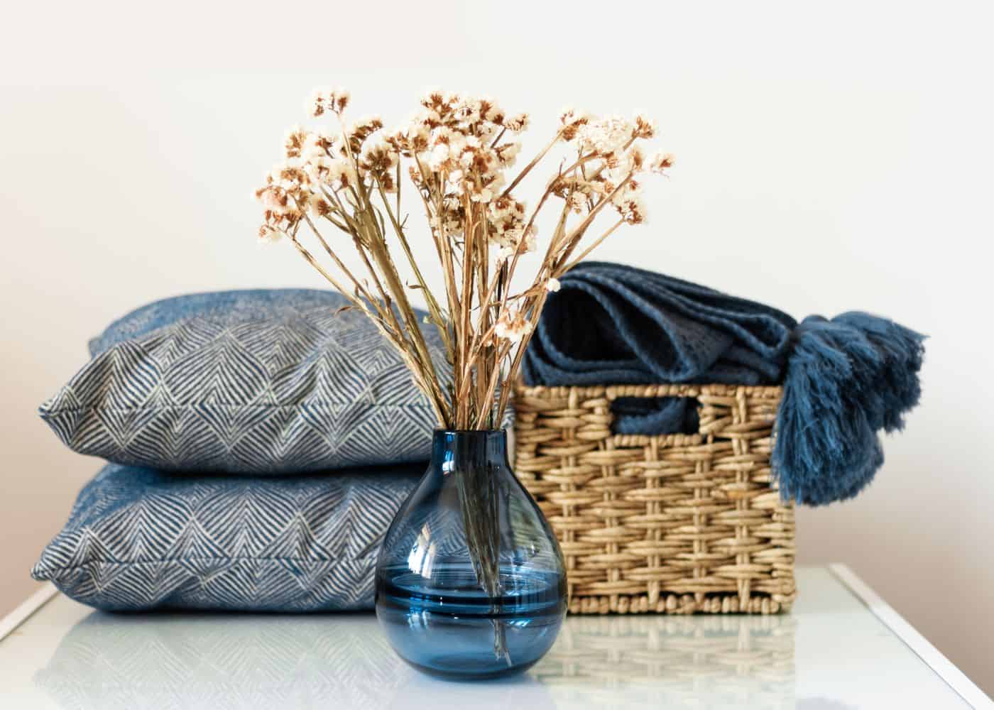Organizing with baskets