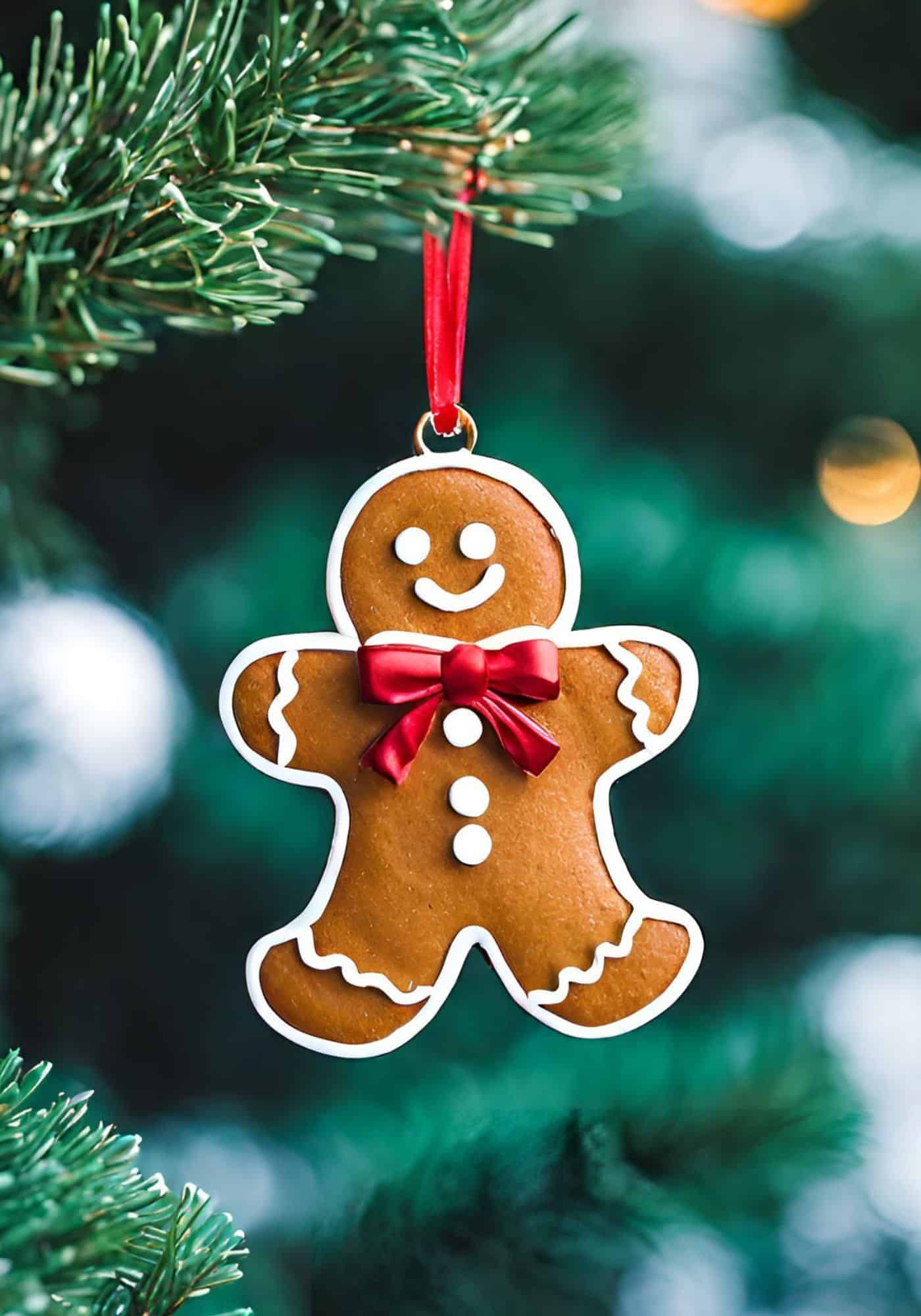 gingerbread christmas ornament